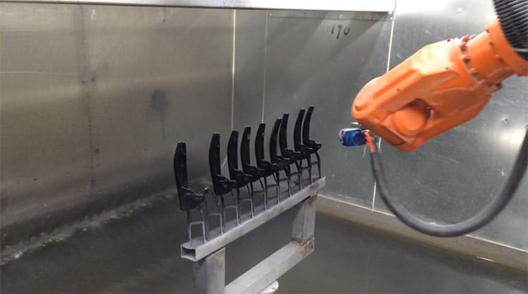 車門把手噴涂機(jī)器人